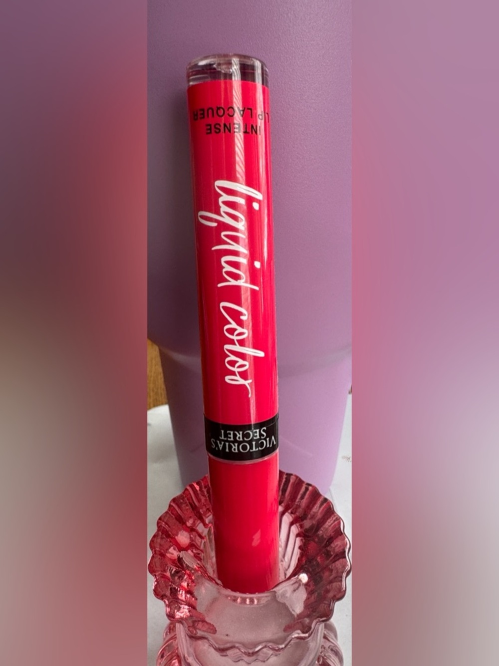 Victoria's Secret Naughty Bright Pink Lip‎ Lacquer